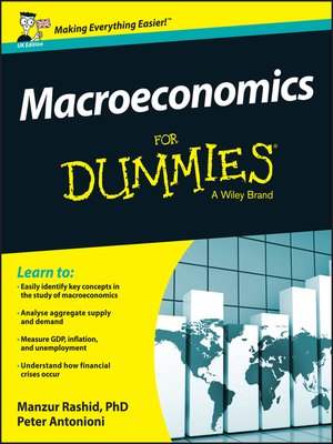 cover image of Macroeconomics for Dummies